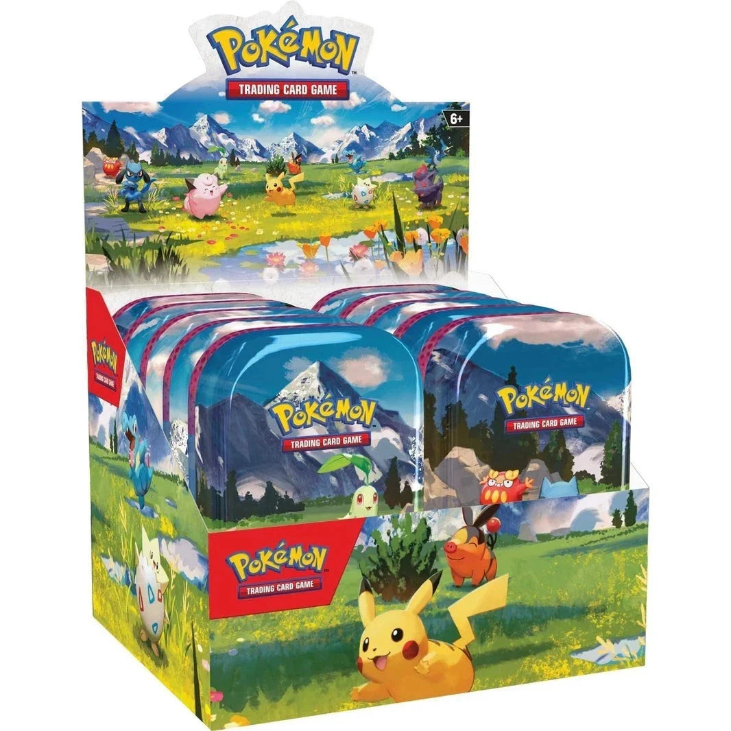 Acryl Case Mini Tin Display (10 tins)