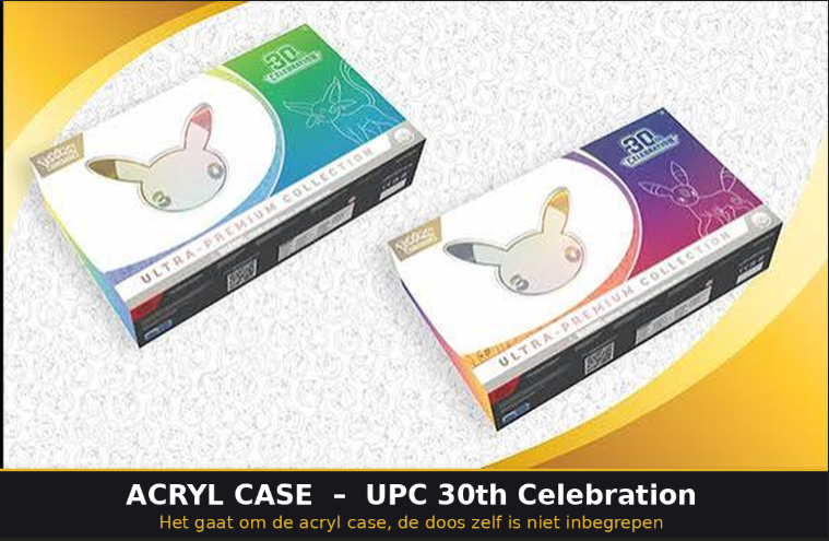 Pokémon TCG: 30th Celebration Ultra-Premium Collections Acryl